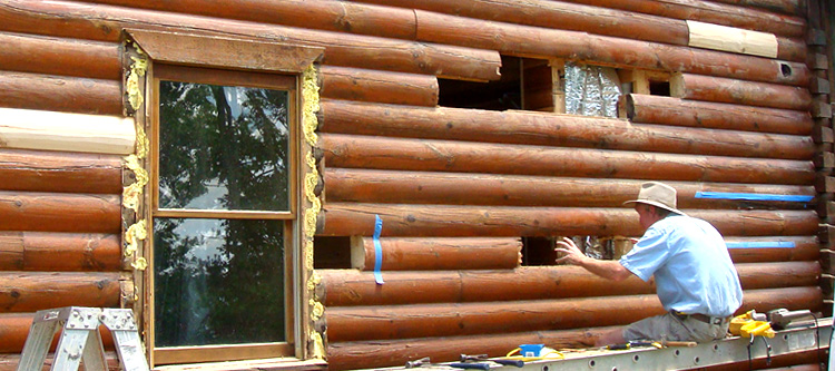 Log Home Repair New Kent County, Virginia